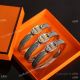 2023 New Copy Hermes Mini Clic Chaine d'Ancre Narrow bracelet Ivory Enamel (7)_th.jpg